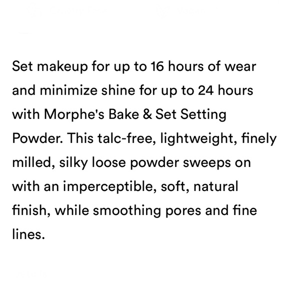 Morphe Mini Bake & Set Setting Powder - Picture 6 of 6